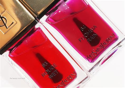 Yves Saint Laurent Pop Water Collection: New Glossy Stains and 